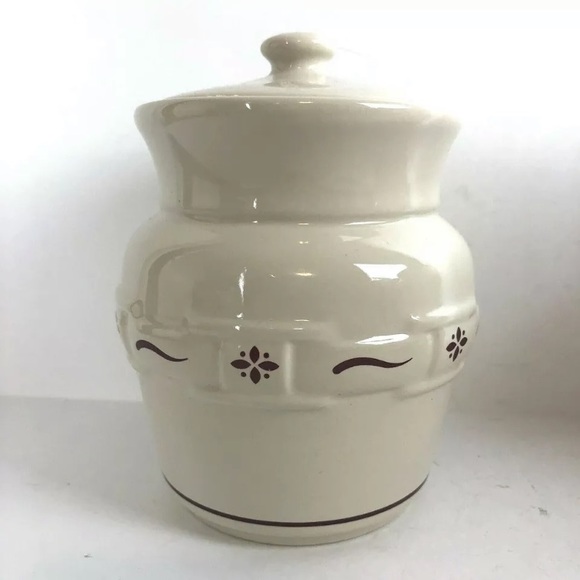 Longaberger Kitchen Longaberger Woven Traditions Canister Small Red